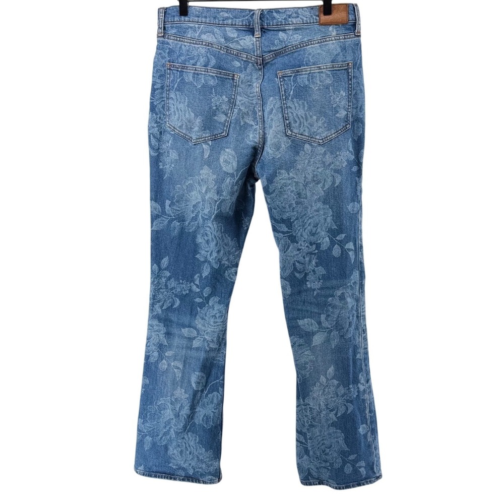 Johnny Was Rialto‎ Floral Boot Jean Women 31 Blue High Rise  Boho Romantic - Picture 3 of 9